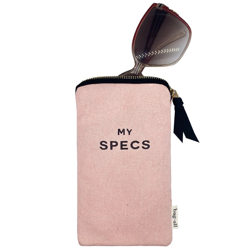 
                                      
                                        Pochette de Lunettes avec poche extérieure "My Specs", Rose Poudré
                                      
                                    