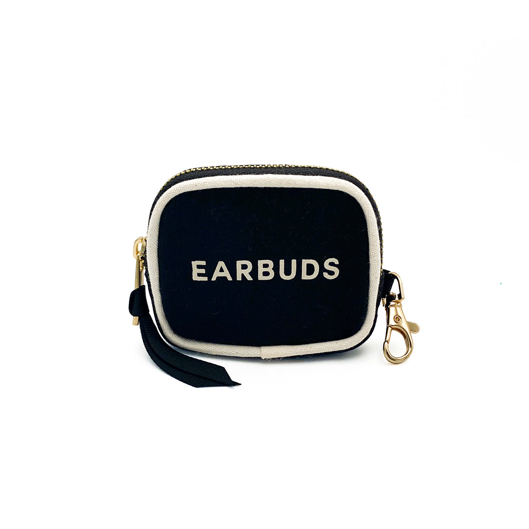 
                                      
                                        Pochette pour Écouteurs/Earpods avec mousqueton, Noire - Bag-all France
                                      
                                    
