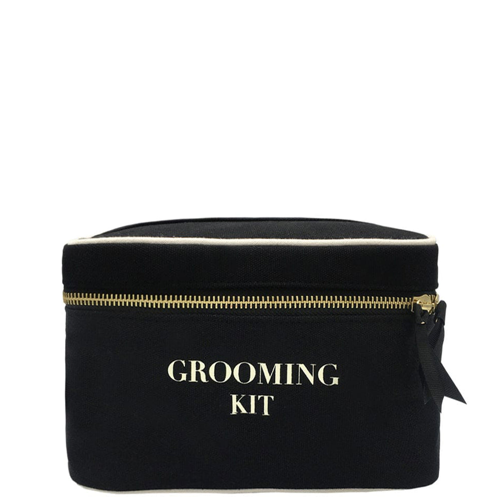 Trousse de toilette "Grooming Kit", Personnalisable Noire - Bag-all France