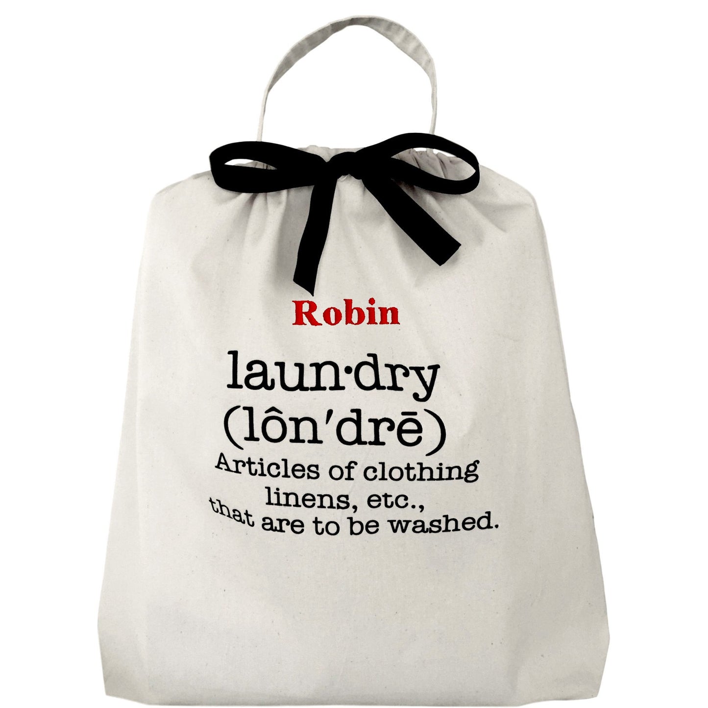 
                                      
                                        Phonetic Laundry Bag, Cream
                                      
                                    